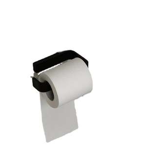 Porte-rouleau de papier toilette doré durable le plus populaire avec motif floral, en métal et bois, à fixation murale, pour la maison et les salles de bain d'hôtel - Product Image 6