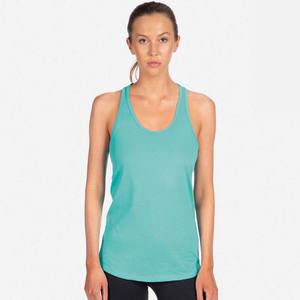 Light Grey Womens Sleeveless Gym <b>Racerback</b> Yoga Workout <b>Tank</b> <b>Tops</b> - Product Image 5