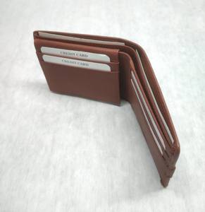 Cartera de Cuero PU con Logotipo Personalizado, Proveedor Directo, Tarjetero con Protección RFID, Regalo Promocional para Hombre, Billetera Bifold, Funda Larga para Billetes - Product Image 5