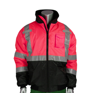 Vestes de sécurité de travail en gros vestes OEM vêtements de travail d'hiver haute visibilité vêtements de sécurité pour travailleurs vestes imperméables - Product Image 6