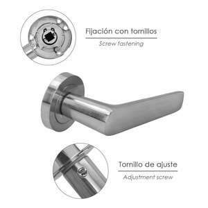 Set di Maniglie per Porta "Ganges" - Product Image 3