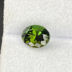 Solo en mi tienda, certificado, el color más raro de tanzanita Natural, corte de forma ovalada, zoisita Natural, tanzanita, lupa de 1,85 quilates limpia - Product Image 1