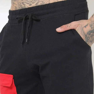 Conjunto de verano de secado rápido ligero de 2 piezas para hombre, 100% de algodón, estampado de logotipo personalizado, estilo callejero, pantalones cortos de talla grande - Product Image 6