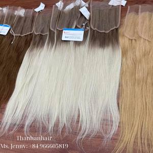 ARTICLES CHAUDS 2024!!! Prix de gros Lace Closure Extension de cheveux humains 100% cheveux humains vietnamiens cheveux bruts - Product Image 3