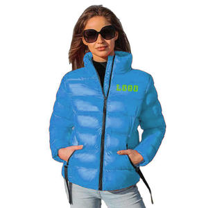 Wholesale High Quality Custom Logo <b>Hooded</b> Bomber Jacket <b>Women</b> Plus Size Nylon Fur Breathable Waterproof Outdoor <b>Winter</b> Jacket - Product Image 1