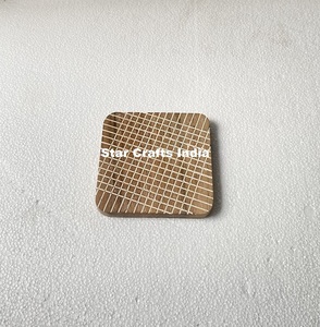 Eco Friendly Wooden Tea <b>Coasters</b> Rustic <b>Drinking</b> <b>Coasters</b> Tableware Drinkware Mats and Pads Table Decorative Drinkware <b>Coaster</b> - Product Image 6