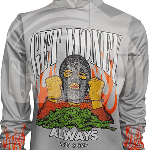 Sudadera con Capucha de Algodón Grueso de Moda Urbana para Hombre, Estilo Hip-Hop, Holgada, con Logotipo Personalizado, Nueva Tendencia 2025 - Product Image 5