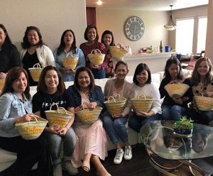 Cesta marroquí de paja personalizada, bolsas de ducha nupciales, Bolsas de paja personalizadas - Product Image 1