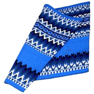 Tapis de selle en laine tissé à la main coloré pour le défilé de rodéo de concours hippique couverture d'équitation occidentale personnalisée OEM équipement équestre Durable - Product Image 4