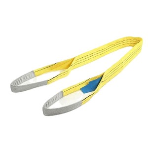 สายรัดยกสลิงสลิงโพลีเอสเตอร์สายรัดโพลีเอสเตอร์สีเหลืองปรับแต่งความยาวได้3ตัน - Product Image 3