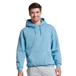 Venta al por mayor de sudaderas con capucha de los hombres Casual patrón sólido con capucha pulóver sudadera de moda de invierno con diseño de soplo suelto sudaderas con capucha de los hombres - Product Image 3