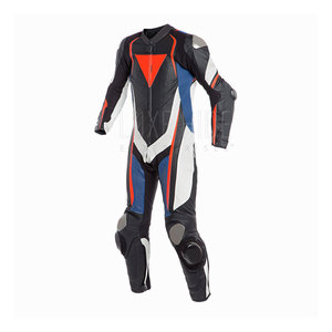 Costume en cuir de course de moto de conception supérieure de qualité sur mesure pour hommes combinaison en cuir de moto - Product Image 1