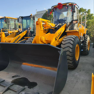 Used <strong>5</strong> Ton Rated Load CLG856 <strong>Front</strong> <strong>Loader</strong> for Farms Yuken Pump Kawasaki Gearbox Bearing Engine Core Component Motor Included - Product Image 1