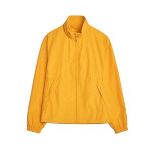 Veste coupe-vent respirante pour homme avec logo personnalisé, couleur unie, taille plus, doublure en maille 100% nylon, tissu tissé personnalisé, coupe-vent - Product Image 1