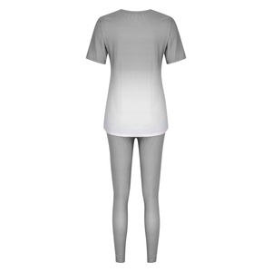Survêtement décontracté deux pièces OEM ODM pour femmes Fabricant de vêtements de sport à la mode avec logo personnalisé - Product Image 6