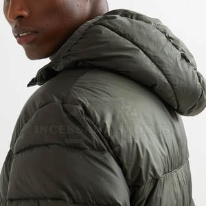 Chaqueta acolchada colorida para hombre, ropa informal de nailon y poliéster - Product Image 4