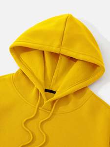 Sudadera con capucha de invierno sólida estampada para hombre de alta calidad 100% algodón con bordado personalizado y opciones de personalización - Product Image 4