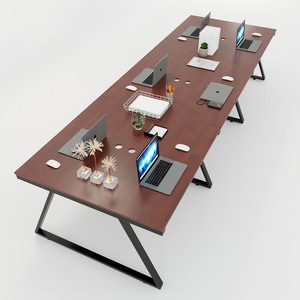 Ensemble de 6 pieds de meuble industriels robustes pour table à manger - HCTH016 - Product Image 2