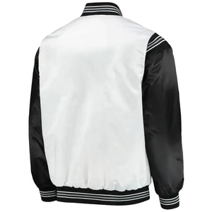 2025 precio al por mayor hecho a medida ropa de hombre chaqueta universitaria transpirable de talla grande diseño personalizado CollegeBaseballjacket para hombres - Product Image 3