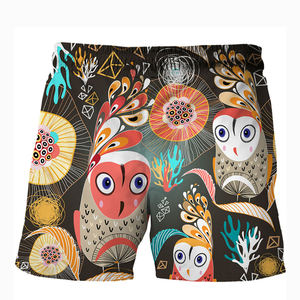 Shorts décontractés pour hommes les plus vendus, mélange polyester/coton, uni, teinture unie, haute qualité, séchage rapide, respirant, décoration vintage - Product Image 2