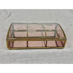 Caja de Joyería de Metal y Vidrio de Primera Calidad, Organizador de Joyas de Alta Calidad para Almacenamiento y Exhibición Seguros - Product Image 6