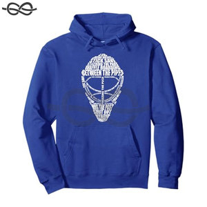 Cita Sudadera con capucha Portero de hockey Jersey cómodo Sudadera con capucha Jugadores de hockey con refranes inspiradores Diseño de rendimiento - Product Image 6