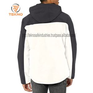 Venta al por mayor de chaqueta personalizada de los hombres táctico de invierno impermeable chaqueta Softshell transpirable de material de poliéster de nylon chaqueta Softshell - Product Image 3