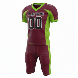 Conjunto de Uniforme de Fútbol Americano Sublimado Personalizado, Camiseta y Pantalones - Product Image 1