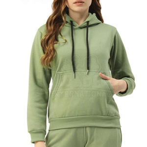 . Sweat à capuche en coton pour femme avec capuche à texture douce et coupe classique et manches longues parfait pour une utilisation décontractée en extérieur ou en intérieur - Product Image 6