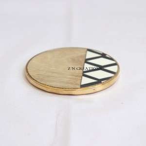 High Quality Custom Handmade Resin Marble Wooden Coasters MFD Manufacturer's <b>Mat</b> & Pads for Drinks - Product Image 6