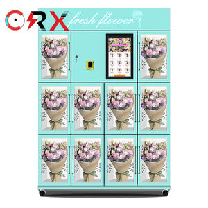 ตู้หยอดเหรียญดอกไม้อัตโนมัติพร้อมการ์ดตู้เก็บดอกไม้รักษาอุณหภูมิ - Product Image 5