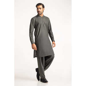 Traje Básico y Elegante para Hombre, Cuello Sherwani, Manga Larga, para Todas las Temporadas, Cómodo y Práctico, SK-P24-096 - Product Image 5