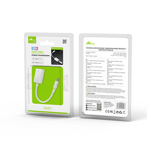 Adaptador blanco de 12CM tipo C a OTG, producto de adaptador blanco - Product Image 2