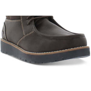 Stivali Chukka Vintage da Uomo Marroni Impermeabili in Vera Pelle con Fodera in Pelle e Soletta in PU Casual per l'Inverno Taglia 8 - Product Image 3