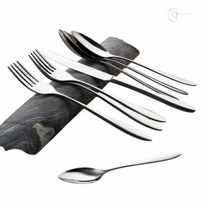 Ensemble de couverts en acier inoxydable robuste pour les restaurants |   Couverts fiables pour le service alimentaire quotidien - Product Image 3