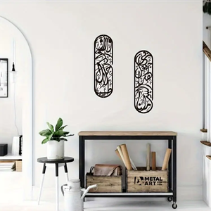 Ensemble d'art mural islamique en métal Dua Art mural décoratif en gros directement du prix d'usine pour la maison, l'hôtel et le bureau - Product Image 1