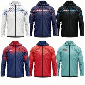 Chándales de hombre superventas, diseño de bloque, estampado de lujo, gimnasio, personalizado, de gran tamaño, con cremallera, chándal holgado, jersey para hombre - Product Image 1