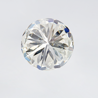 Moissanita Blanca Cultivada en Laboratorio, Certificada, 1ct, Corte Brillante, Color D, 3mm-12mm, Calidad Excelente para Joyería Certificada