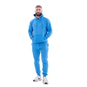 2023 otoño e invierno nuevo europeo y americano Color sólido polar suéter pantalones chándal hombres Casual cremallera deportes sombrero conjunto - Product Image 6