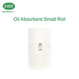 Rouleau absorbant pour huile, petit format, 200 g/m², en polypropylène, pour le contrôle des déversements d'hydrocarbures, produits chimiques, usage industriel, maritime, OEM - Product Image 4