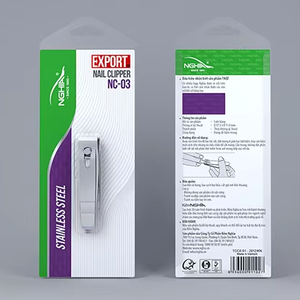 Nghia High Quality Made in Vietnam Stainless Steel NC-03 <b>Nail</b> Clipper Salon <b>Set</b> Custom Logo Manicure & Pedicure - Product Image 1