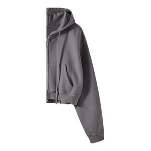 Robe pull en molleton 100% coton pour femme, personnalisée, hiver, écologique, respirante, coupe-vent, avec broderie en relief sur le devant - Product Image 5