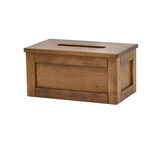 Caja de pañuelos de madera Soporte de pañuelos faciales de madera con detalles tallados a mano para sala de estar o dormitorio - Product Image 5