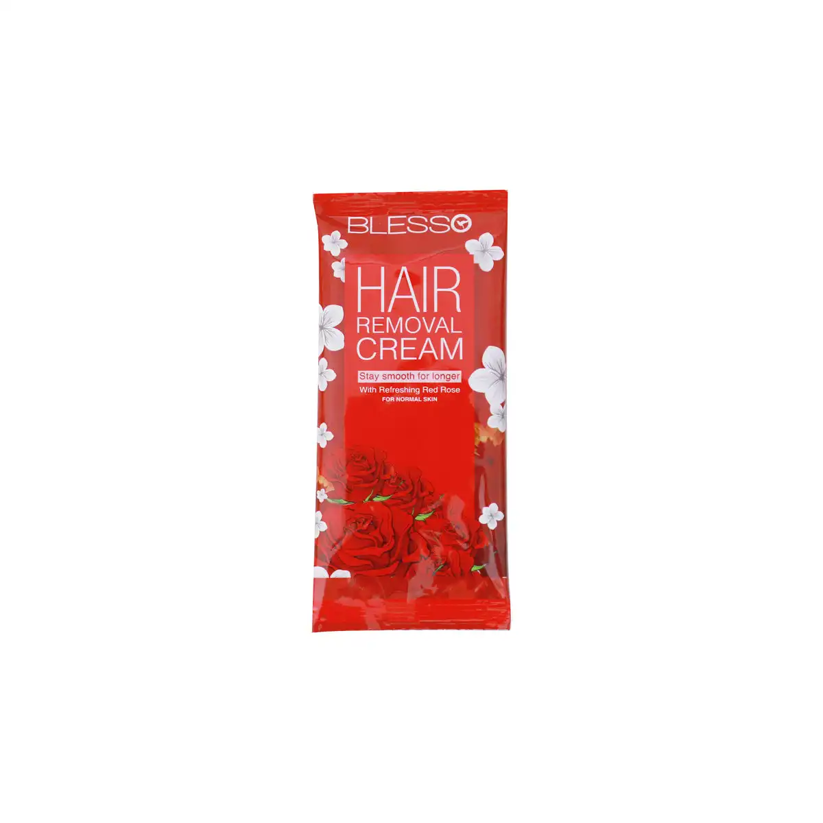 Silky Smooth Skin Awaits with BLESSO Hair Removing Cream 20ML Hair Removing Cream Sachet-Rose