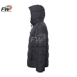 Abrigo Clásico de Alta Calidad, Cálido y Resistente al Viento, con Piel de Coyote Auténtica, Parka Canadiense de Invierno para Hombre, con Plumón de Ganso - Product Image 3
