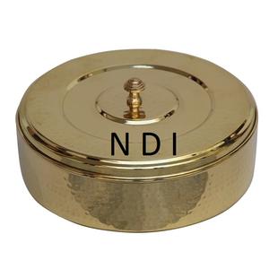 Pot de service de nourriture de style unique Pot de Chapati de conception faite à la main pour l'utilisation de l'hôtel et du restaurant Pot de serveur Roti - Product Image 1