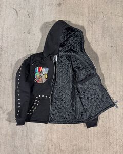 แจ็กเก็ตเลตเตอร์แมนสำหรับผู้ชายปรับแต่งได้แผ่นปักคอปกตั้งสำหรับฤดูหนาว - Product Image 1