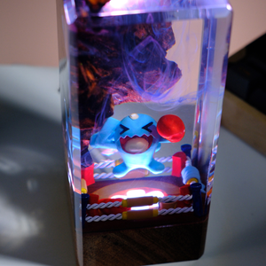 Đèn nhựa tùy chỉnh, đèn nhựa Anime, đèn ngủ LED, quà tặng thủ công, đèn diorama trang trí nghệ thuật, quà tặng cá nhân, đèn Epoxy - Product Image 3