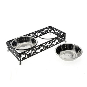 Bols automatiques en fer et en plastique pour animaux de compagnie de haute qualité 1L avec divers modèles et formes mangeoires pour chiens - Product Image 3