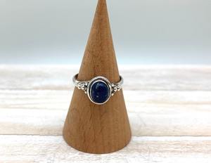 Lapis Gemstone Jewelry For Women <b>Silver</b> <b>Boho</b> Style <b>Ring</b> Jewelry 925 Sterling <b>Silver</b> Trending Handmade <b>Ring</b> Gift For Mom - Product Image 2